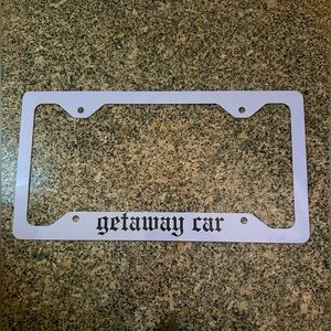 Taylor Swift “getaway car” License Plate Frame